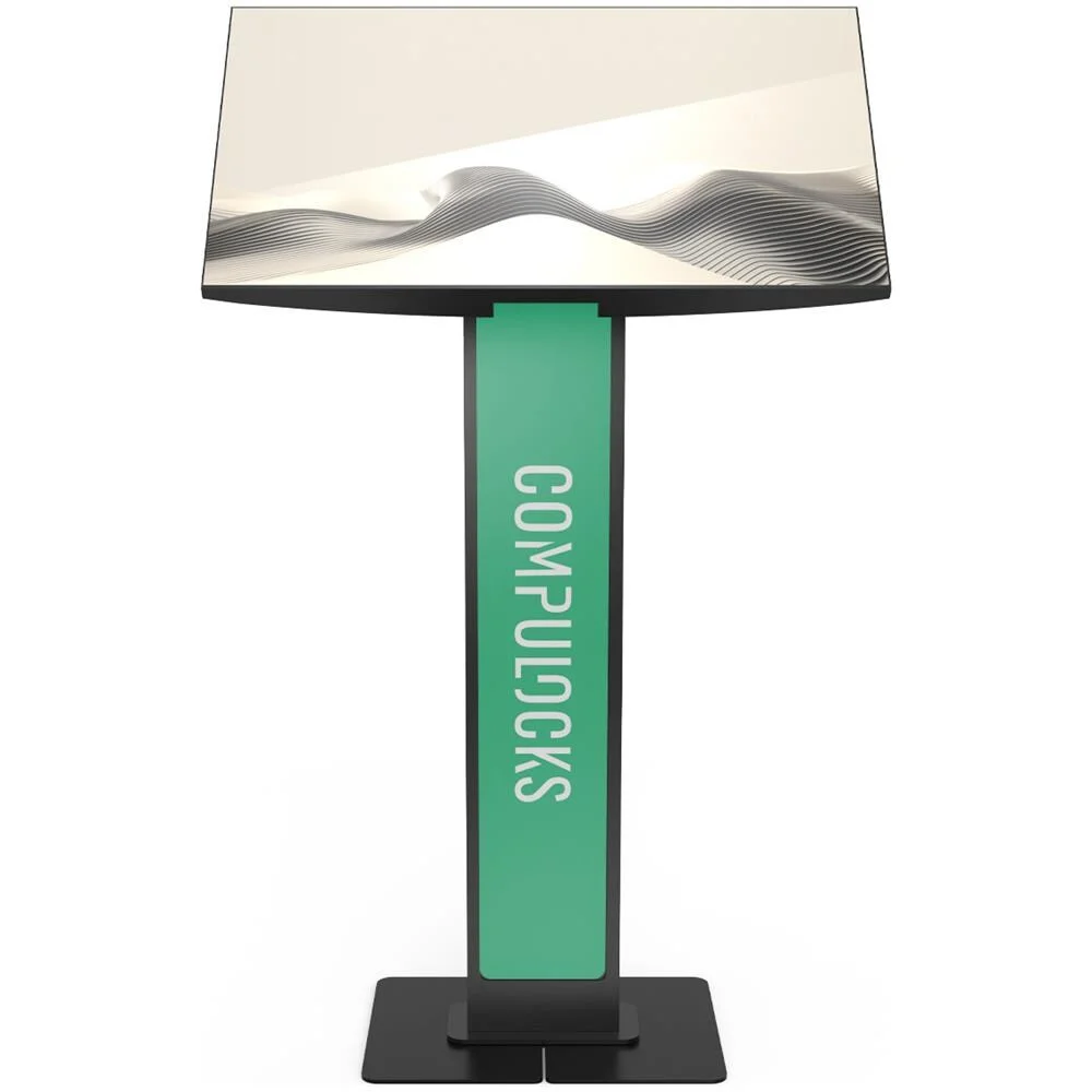 Compulocks 140BLBPB Brandable VESA Floor Stand for Screens Up to 32" - Image 2