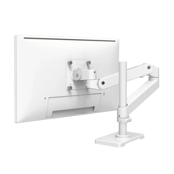 Ergotron 45-695-290 Single Monitor Arm with Tall Pole – White