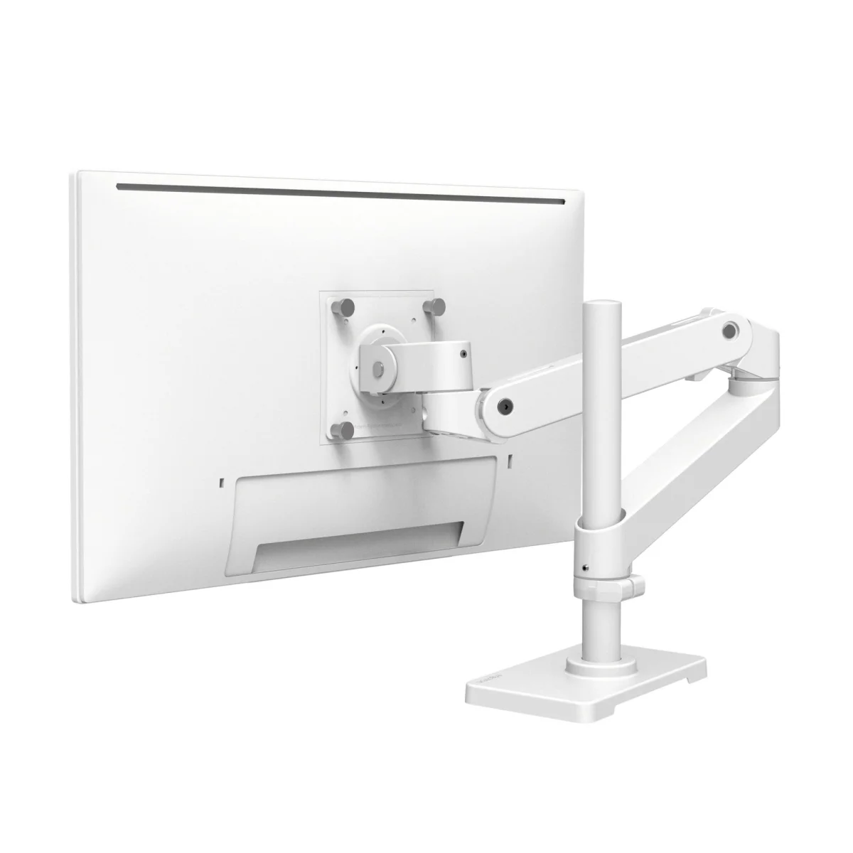 Ergotron 45-695-290 Single Monitor Arm with Tall Pole – White