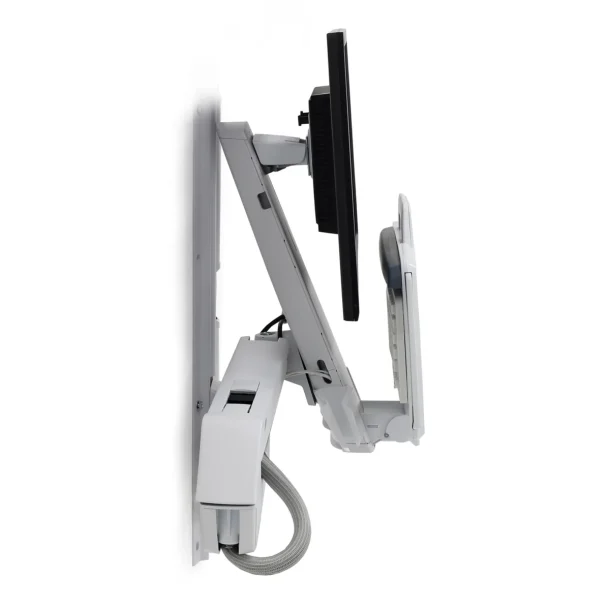 Ergotron StyleView 45-266-216 Sit-Stand Combo Wall Mount with Keyboard Tray