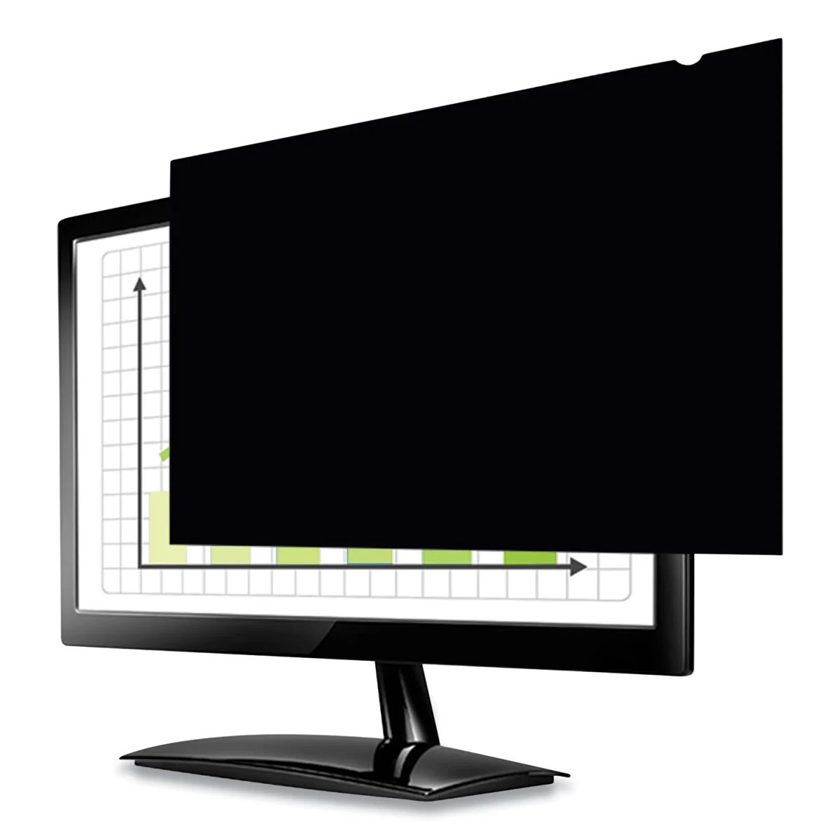 Fellowes 4801601 24" Widescreen Blackout Privacy Filter for Laptops - Image 2