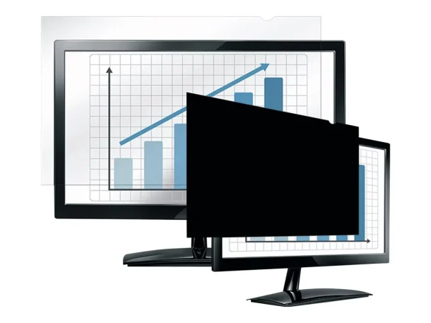 Alternative view of Fellowes 4807101 23" Widescreen Privacy Screen