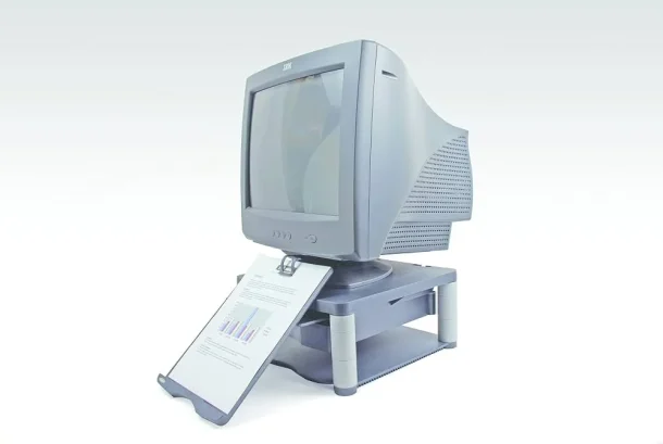 Alternative view of Fellowes 9169501 Monitor Riser Plus – Graphite