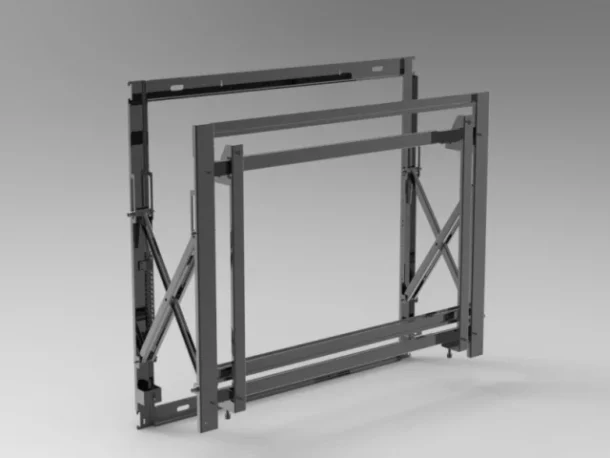 Hikvision DS-DN4601W 46" Pop-Up Wall Mount LCD Enclosure