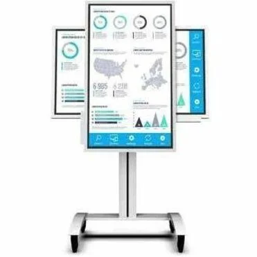 Peerless SR560-FLIP2 Dual Display Floor Stand Mount