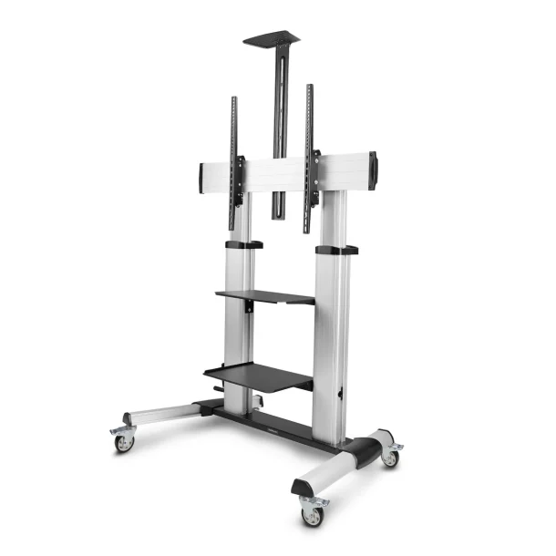 StarTech 1110C-MOBILE-TV-CART Rolling TV Cart & Stand on Wheels for 60"–100" Screens