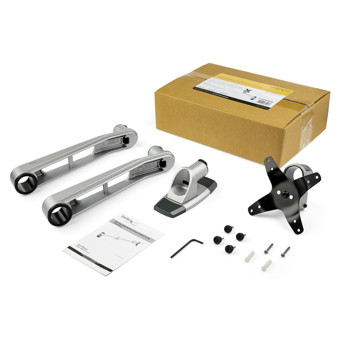 Startech ARMWALLDSLP Articulating Wall Mount Monitor Arm - Image 2