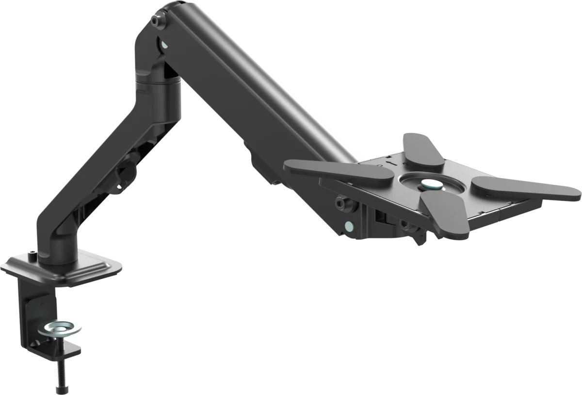 Vision VFM-DA/4 Double Articulated Monitor Desk Arm Mount - Image 2
