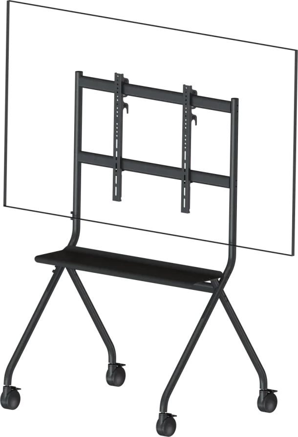 Alternative view of Vision VFM-F12 Display Floor Stand Trolley