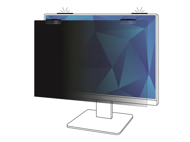 Alternative view of 3M PF230W9EM 23" Removable Magnetic Display Privacy Filter