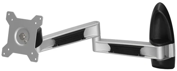 Alternative view of AMER AMR1WL Single Monitor Articulating Wall Mount