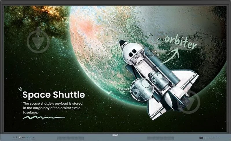 BenQ Board Essential RE7504 75" Interactive Flat Panel Display - Image 2