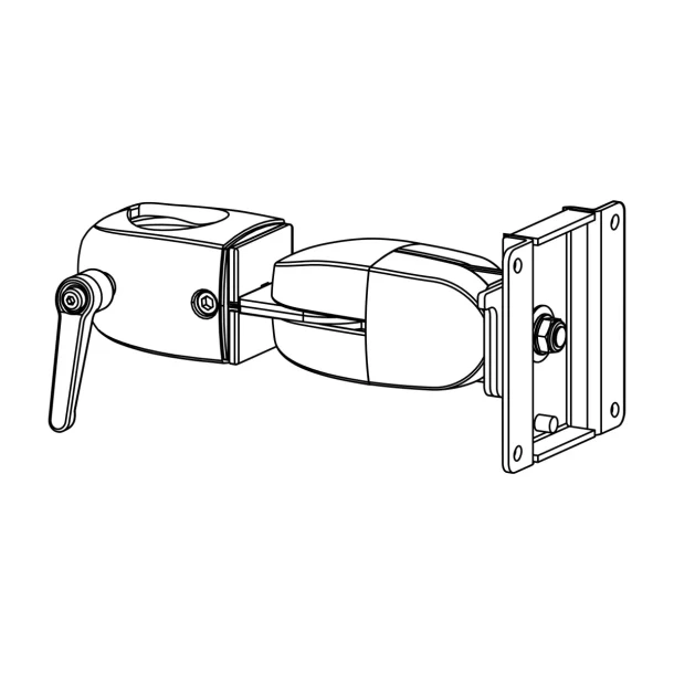 Ergotron DS100 47-051-200 Clamping Double Pivot Monitor Mount