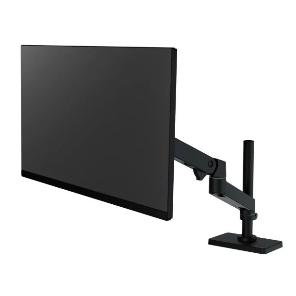 Alternative view of Ergotron LX Pro 45-695-292 Single Display Tall Pole Monitor Arm with Cable Management