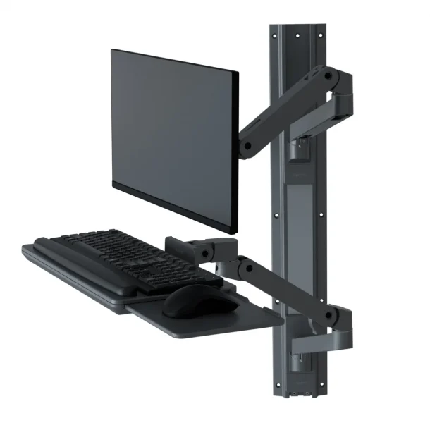 Ergotron LX Pro 45-696-293 Wall-Mount Workstation Kit