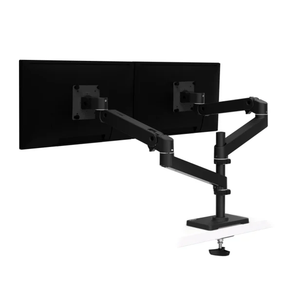 Alternative view of Ergotron LX Pro 45-710-292 Dual Display Stacking Monitor Mount