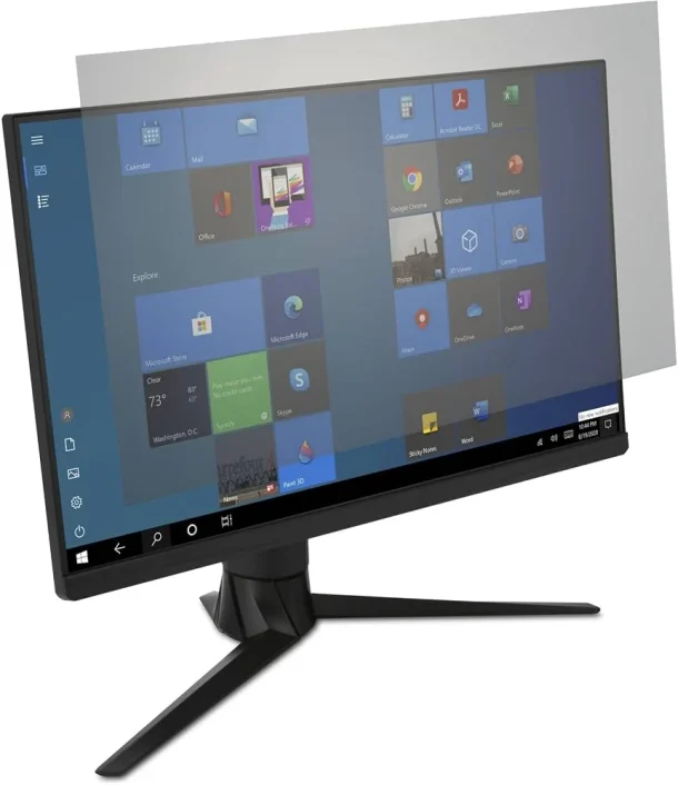 Alternative view of Kensington 627560 Anti-Glare Blue Light & Red Filter for 27" Monitors