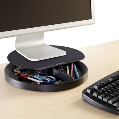 Alternative view of Kensington K52787WW SpIn2 Monitor Stand – Black