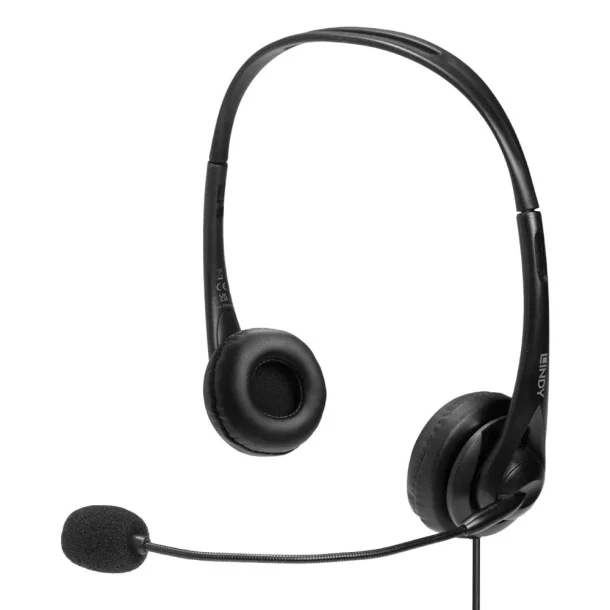 Alternative view of LINDY 20432 3.5mm & USB Type-C Wired Headset
