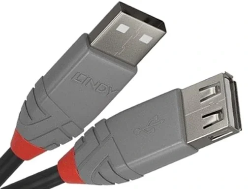 LINDY 36702 1m USB 2.0 Type A Extension Cable – Anthra Line - Image 3