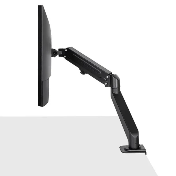 Alternative view of LINDY 40707 Single Desktop Gas Arm Display Mount – Black