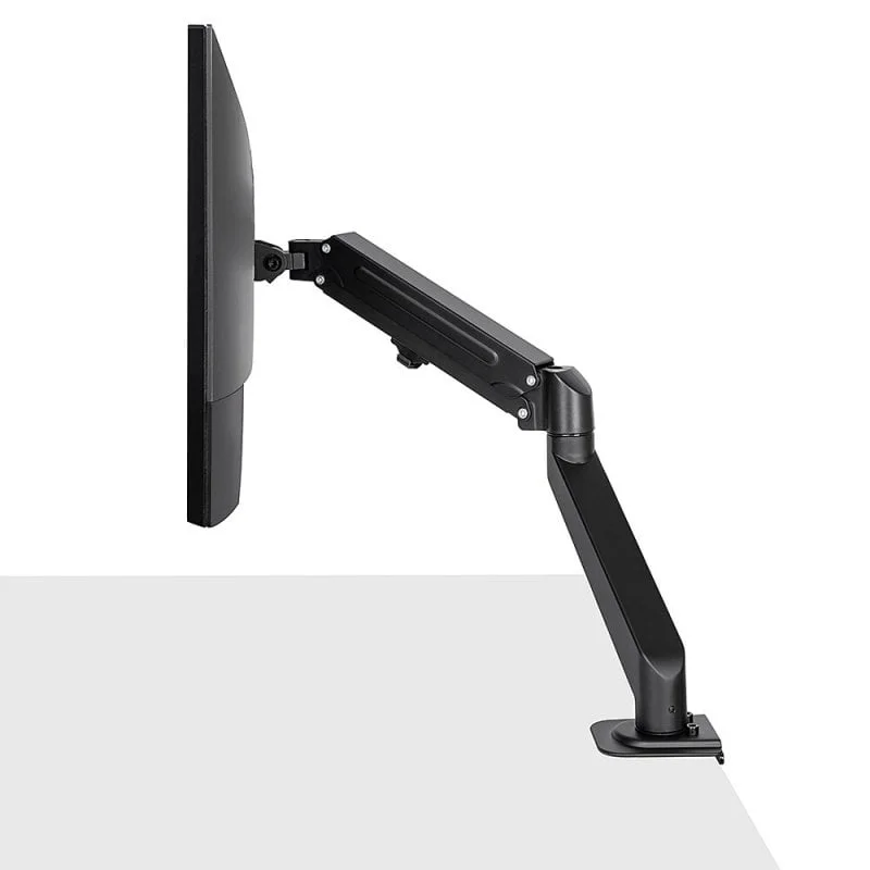 LINDY 40707 Single Desktop Gas Arm Display Mount – Black - Image 2