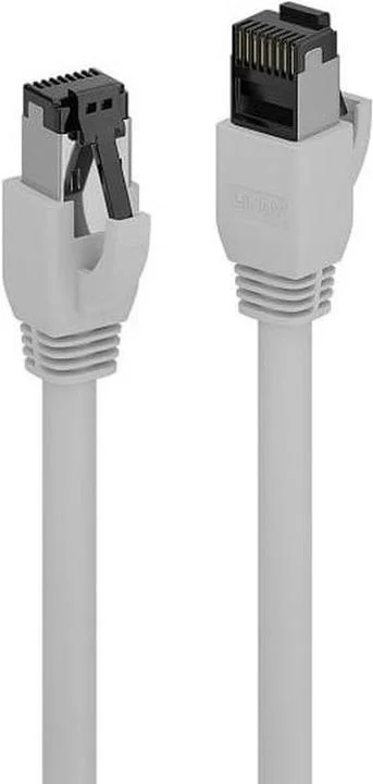 Alternative view of LINDY 47446 5m Cat.8.1 S/FTP LSZH Ethernet Cable Grey