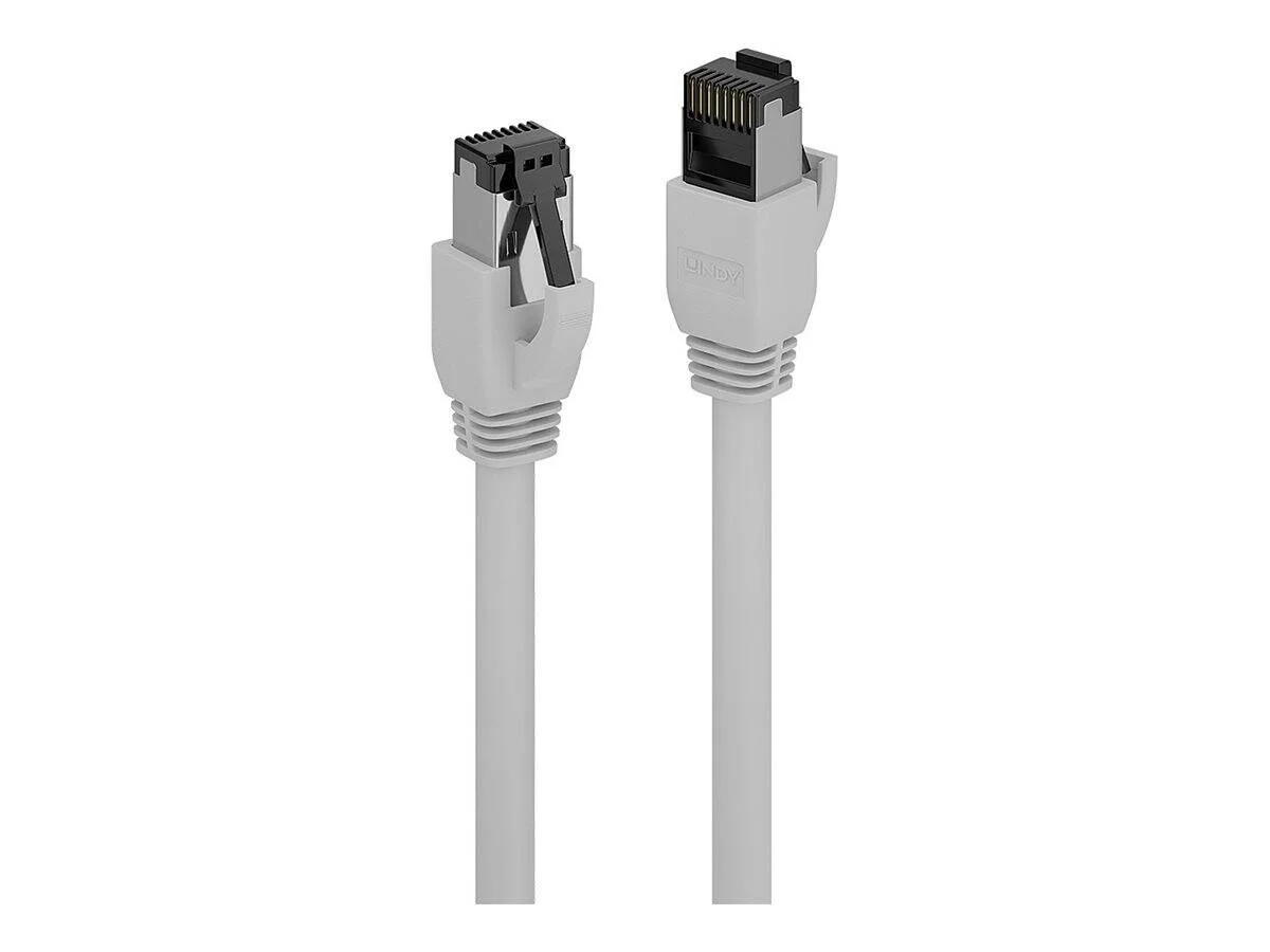 LINDY 47446 5m Cat.8.1 S/FTP LSZH Ethernet Cable Grey