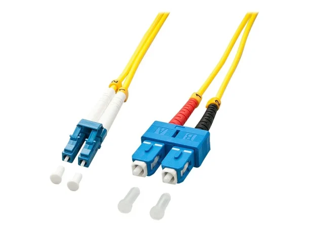 LINDY 47474 10m LC-SC OS2 9/125 Fibre Optic Patch Cable