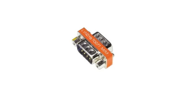 Alternative view of LINDY 70071 Mini Gender Changer 9 Way D Male/Male