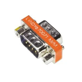 LINDY 70071 Mini Gender Changer 9 Way D Male/Male