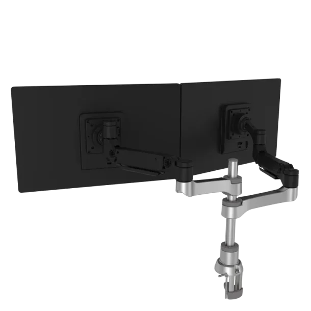 Alternative view of R-GO Tools RGOVLCA4TWSI Caparo Dual Monitor Arm