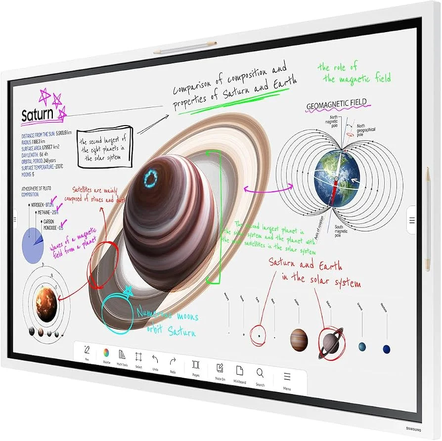 Samsung LH65WMFWBGCXEN Flip 65" Interactive Display - Image 2