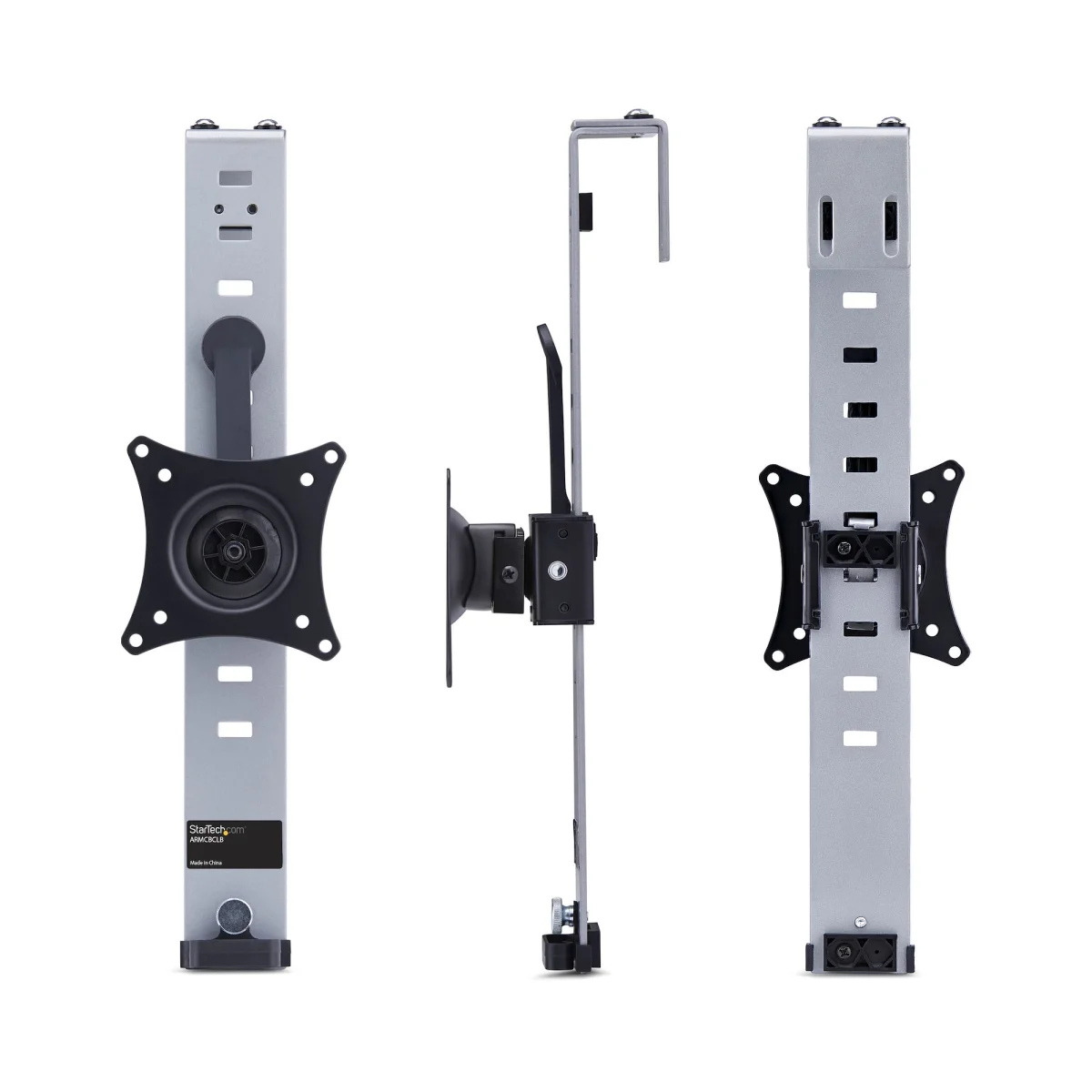 StarTech ARMCBCLB Cubicle Monitor Mount – Single Monitor Hanger Bracket