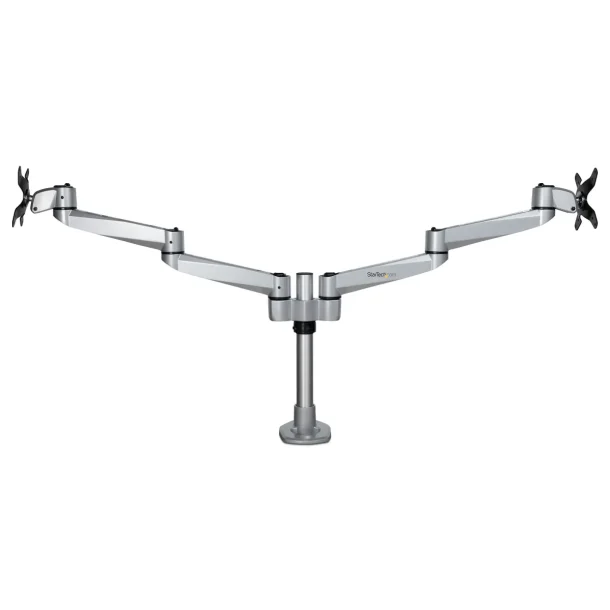 Alternative view of StarTech ARMDUALPS Premium Dual Monitor Desk Mount Arm