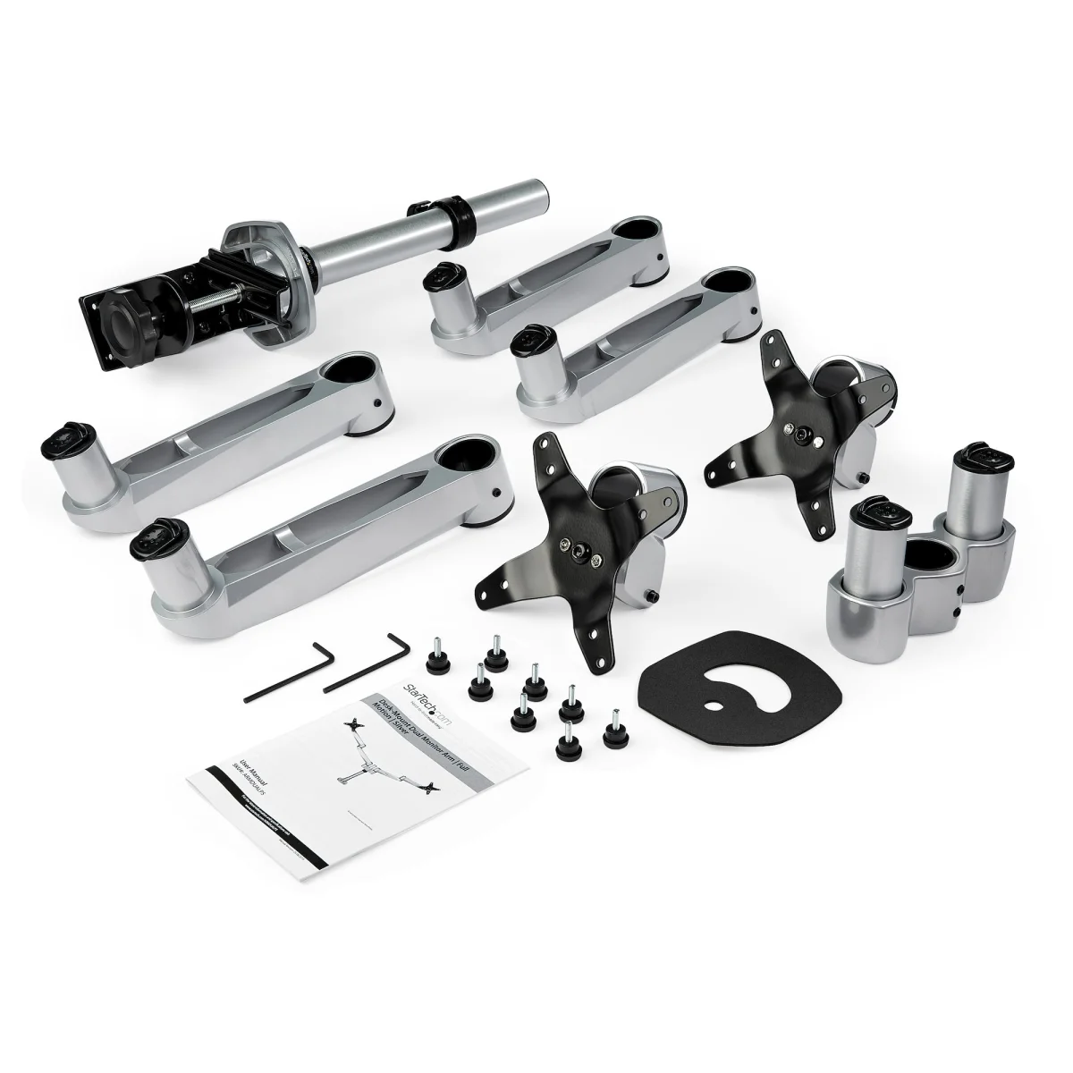 StarTech ARMDUALPS Premium Dual Monitor Desk Mount Arm - Image 3