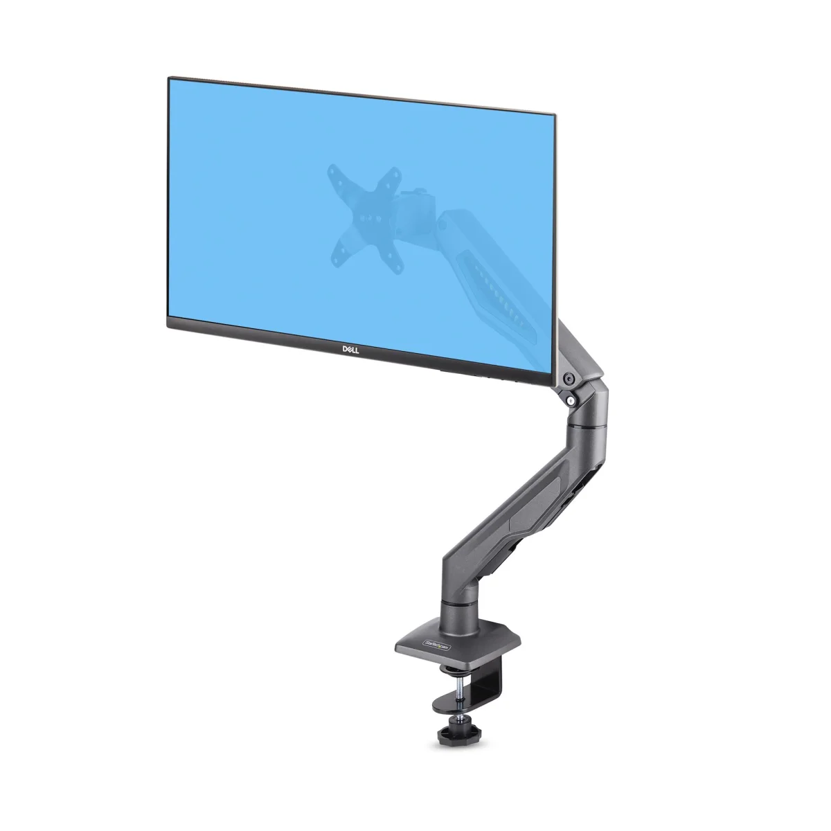 StarTech H1M1AG2 Desk Mount Monitor Arm with C-Clamp