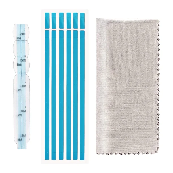 Alternative view of StarTech MON-PRIVACY-SCREEN-K Privacy Filter Installation Kit – Adhesive Strips & Mounting Tabs