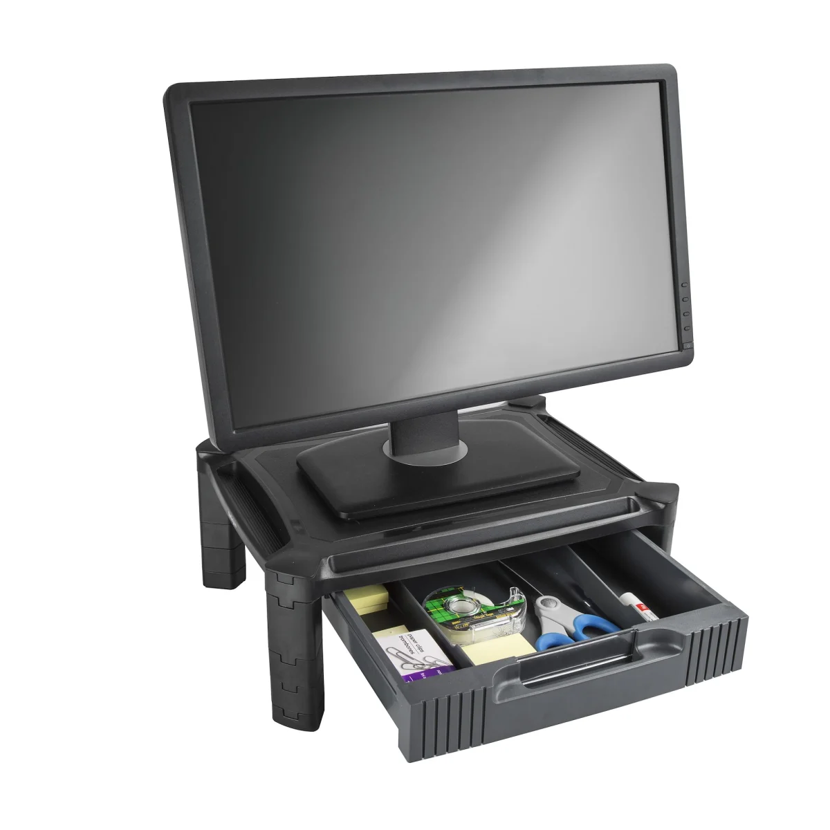StarTech MONSTADJD Adjustable Monitor Riser with Drawer - Image 2