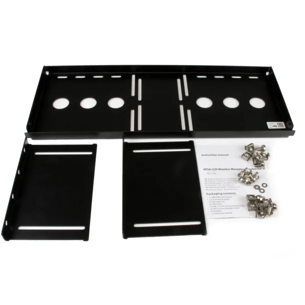 StarTech RKLCDBK 4U Universal VESA LCD Monitor Rack Mounting Bracket