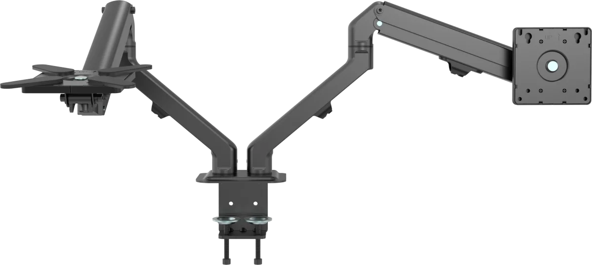 Vision VFM-DAD/4 Dual Monitor Desk Arm Mount - Image 3
